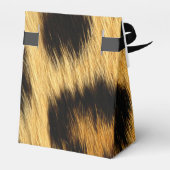 ヒョウ皮アニマルプリント フェイバーボックス (裏面サイド)