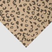 ヒョウ皮タンパターンデザイン 薄葉紙 (詳細)