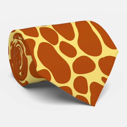 ヒョウ皮ネクタイ ネクタイ (ロール)