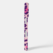 ヒョウ皮プリントパター王室のンパープルピンク Case-Mate iPhoneケース (裏面 / 右)