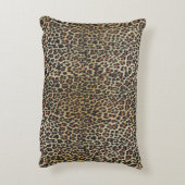 ヒョウ皮プリント アクセントクッション (裏面(縦))