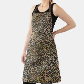 ヒョウ皮プリント エプロン (インサイチュ)