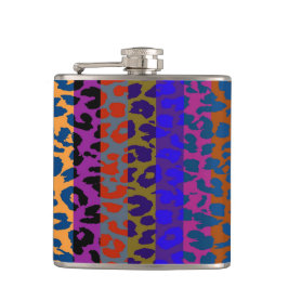 ヒョウ皮レトロパターン5 フラスク