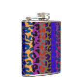 ヒョウ皮レトロパターン5 フラスク (右)