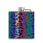 ヒョウ皮レトロパターン5 フラスク (裏面)