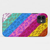 ヒョウ皮数々の色のストライプパターン2 Case-Mate iPhoneケース (裏面(横))