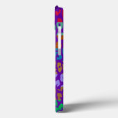 ヒョウ皮数々の色のストライプパターン4 Case-Mate iPhoneケース (裏面 / 左)