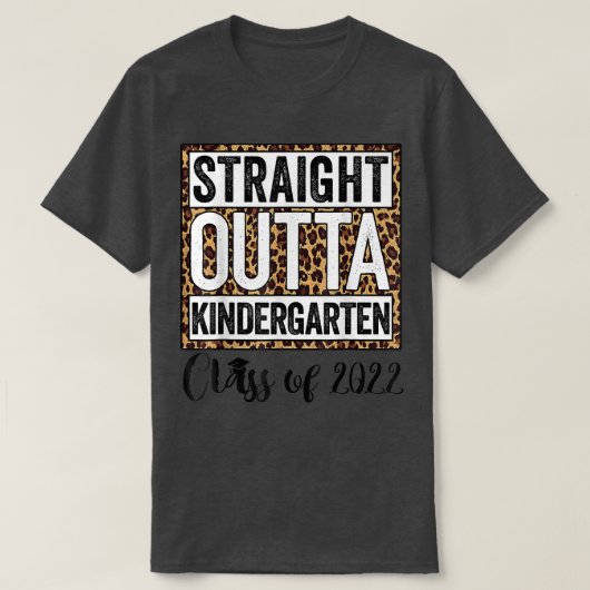 ヒョウ直進幼稚園キッズ2022グラード Tシャツ (デザイン正面)