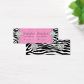 ヒョウ真珠レース宝石プライスラベルピンクダブル (デスク)