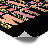 ヒョウ精神衛生S認識度月 ポスター (角)