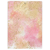 ヒョウ絵を描シリーズデザイン13 クリップボード (裏面)