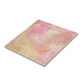 ヒョウ絵を描シリーズデザイン13 タイル (側面)