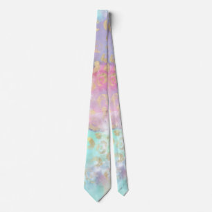 ヒョウ絵を描シリーズデザイン2 ネクタイ