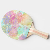 ヒョウ絵を描シリーズデザイン2 卓球ラケット (横)