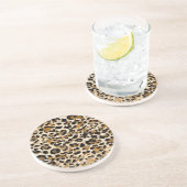 ヒョウ絵を描 コースター (側面)