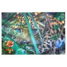 ヒョウ緑色眼鏡