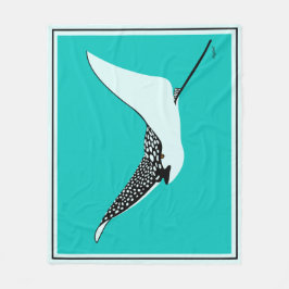 ヒョウ線ブランケット フリースブランケット