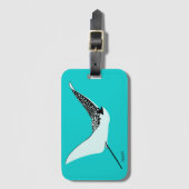 ヒョウ線 ラゲッジタグ (正面縦)