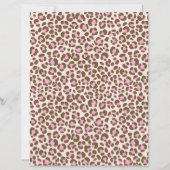 ヒョウ色ベージュピンクブラウン (裏面)