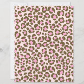 ヒョウ色ベージュピンクブラウン (正面)