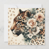 ヒョウ花カード (裏面)