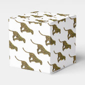 ヒョウ茶とイエローシロエット フェイバーボックス (正面サイド)