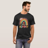 ヒョウ虹のママEst 2022フローラ母の日 Tシャツ (正面フル)