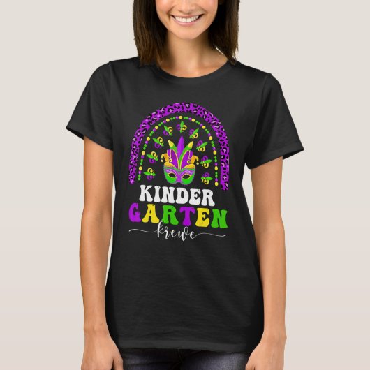 ヒョウ虹の幼稚園クルー先生マルディG Tシャツ (正面)