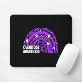 ヒョウ虹オーバドーズ認識度月紫リ マウスパッド (マウス)