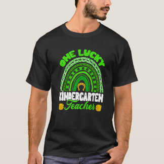 ヒョウ虹ワンラック幼稚園先生St P Tシャツ