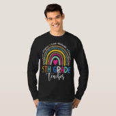 ヒョウ虹5年生先生新学期 Tシャツ (正面フル)