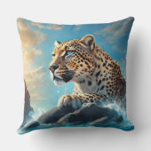 ヒョウ装飾用クッション クッション (裏面)