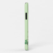 ヒョウ野良猫グリーンヘンナ Case-Mate iPhoneケース (裏面/右)