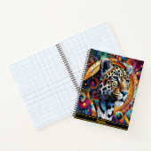 ヒョウ陛下:ジャングはっきりしたルビベス ノートブック (内部)