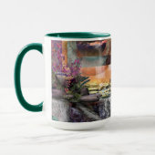 ヒョウ青ラグーン マグカップ (左)