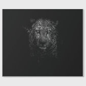 ヒョウ顔 ラッピングペーパー (フラット)