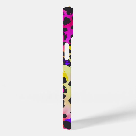 ヒョウ鮮やか柄 Case-Mate iPhoneケース (裏面 / 右)
