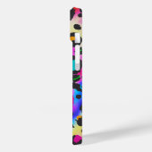 ヒョウ鮮やか柄 Case-Mate iPhoneケース (裏面 / 左)