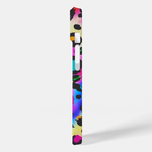 ヒョウ鮮やか柄 Case-Mate iPhoneケース (裏面 / 左)