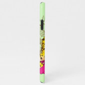 ヒョウ黄ゲコグリーン iPhoneケース (右側)