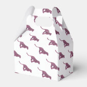 ヒョウ黒とホットピンクプリントシロエット フェイバーボックス (裏面サイド)