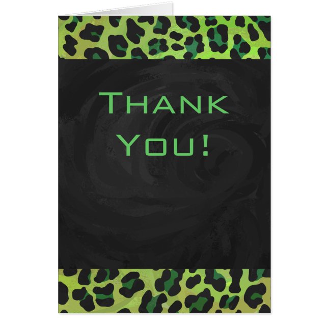 ヒョウ黒と緑とモノグラム (正面)