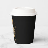 ヒョウ黒ベビー紙 紙コップ (左)