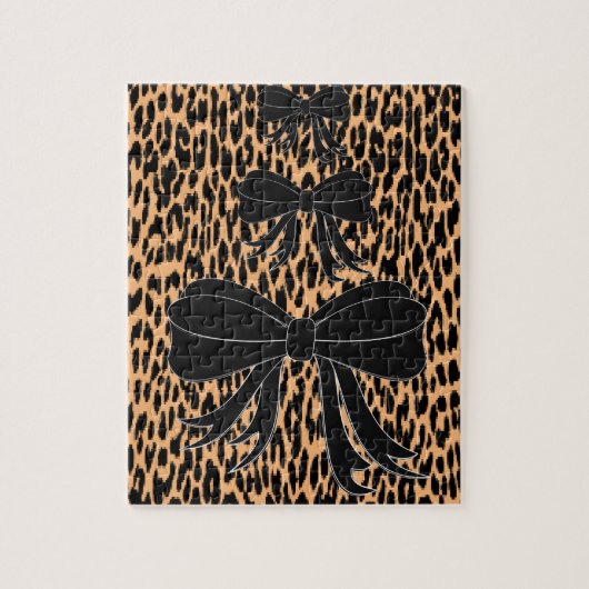 ヒョウ黒弓ジグソーパズルfor everyone ジグソーパズル (縦)