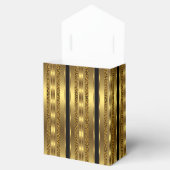 ヒョウ黒金ゴールド誕生日パーティー好意ギフトボックス3 フェイバーボックス (オープン)