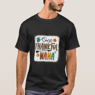 ヒョウ1感謝ナナ祖母秋シーズン Tシャツ