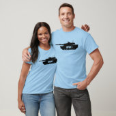 ヒョウ2のドイツ人MBT Tシャツ (ユニセックス)