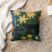 ヒョウ2006年との遭遇 クッション (ブランケット)