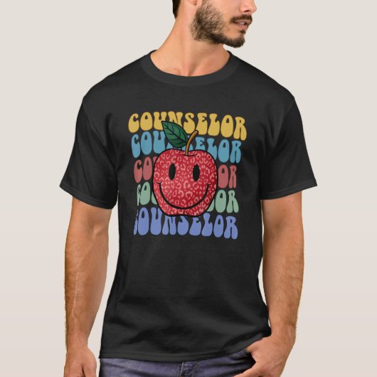 ヒョウ・アップル・カウンセラー Tシャツ (正面)