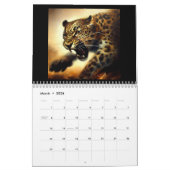 ヒョウ カレンダー (3月 2026)